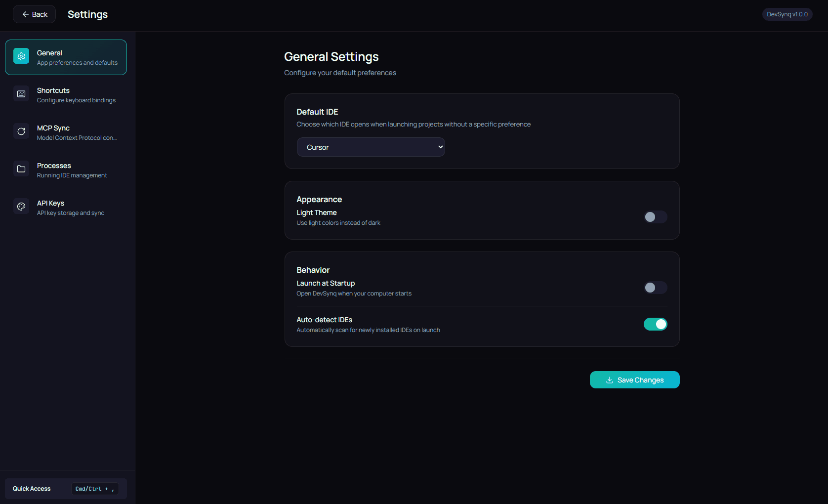 Enforce Coding Standards screenshot